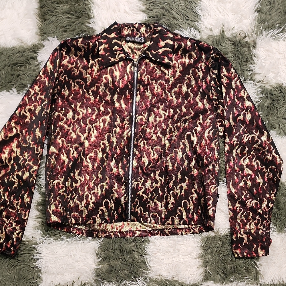 Vintage Flame Sparkle Jacket
